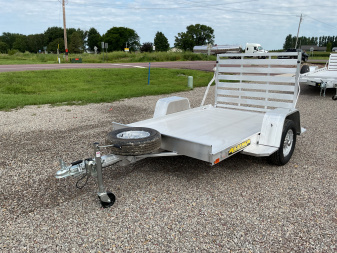 New 2026 Aluma 638-STG Utility Trailer