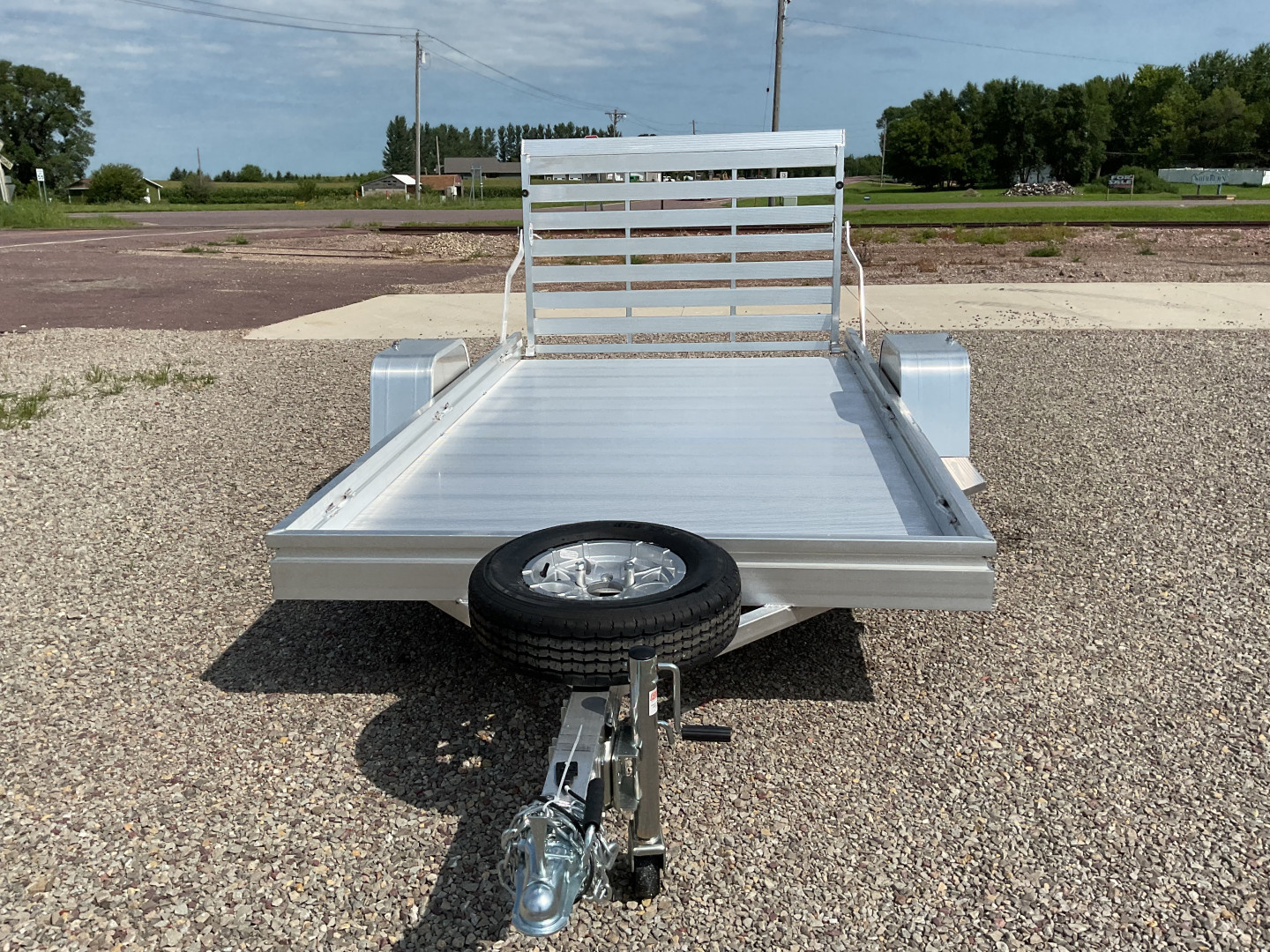 New 2026 Aluma 6810S-STG Utility Trailer