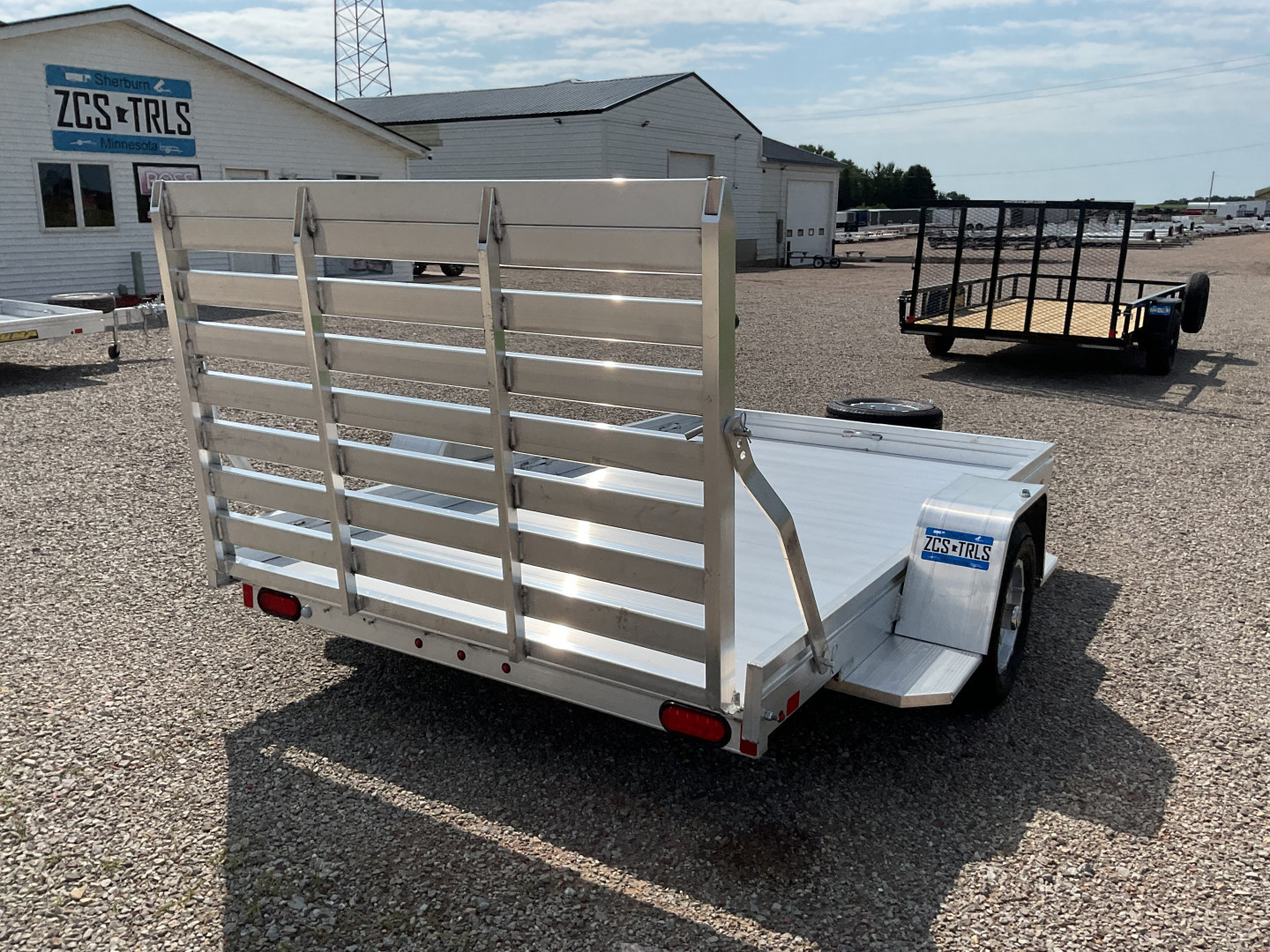 New 2026 Aluma 6810S-STG Utility Trailer