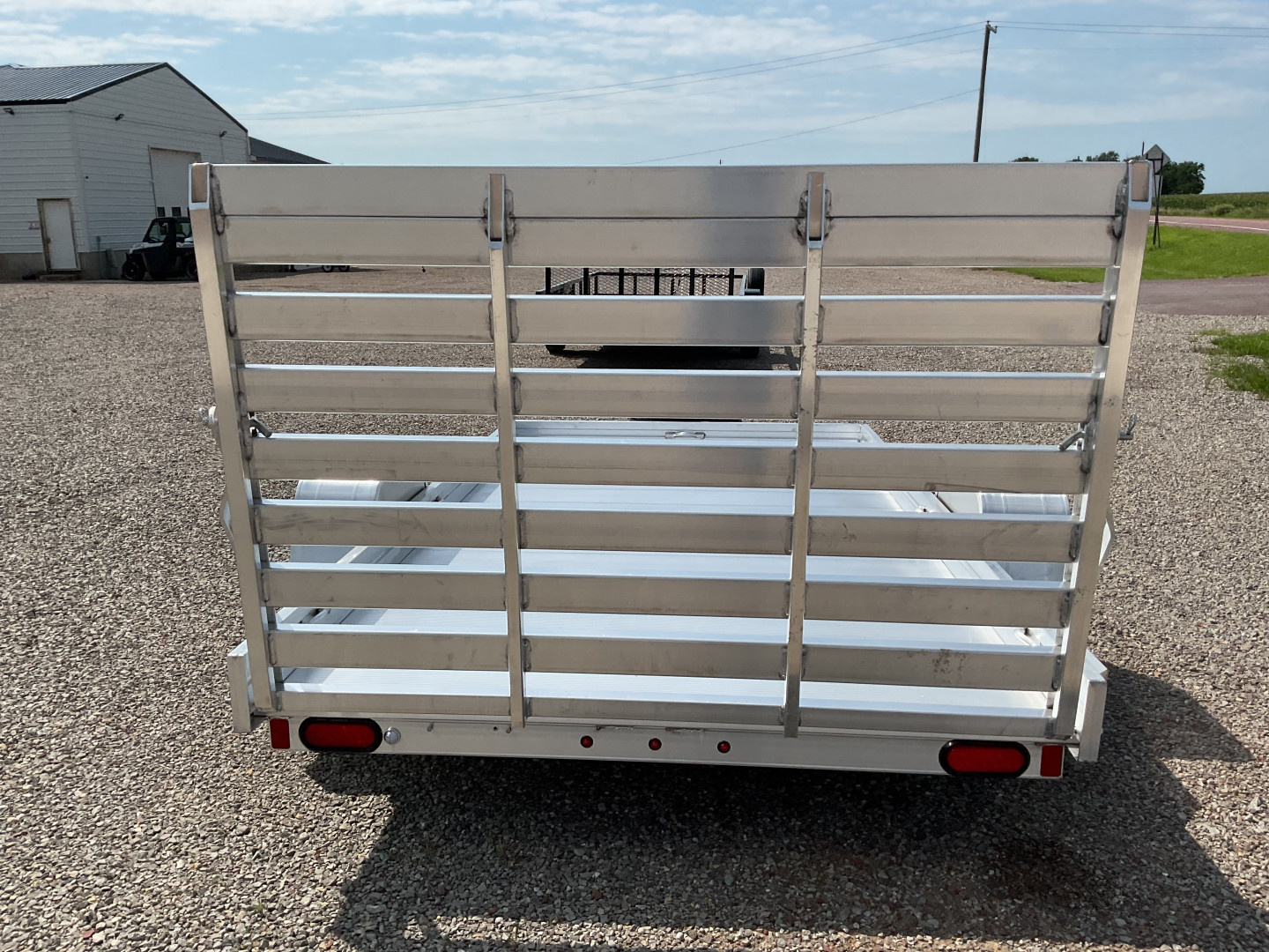 New 2026 Aluma 6810S-STG Utility Trailer