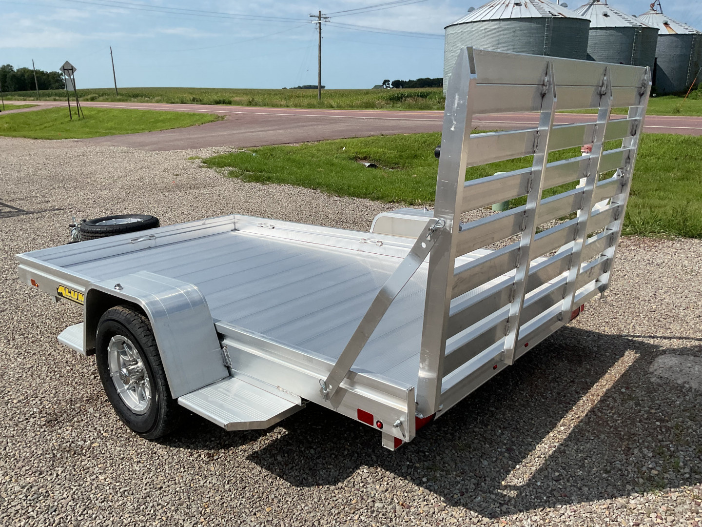 New 2026 Aluma 6810S-STG Utility Trailer