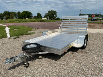 New 2026 Aluma 6810-STG Utility Trailer