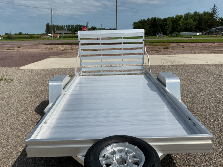 New 2026 Aluma 6810S-STG Utility Trailer
