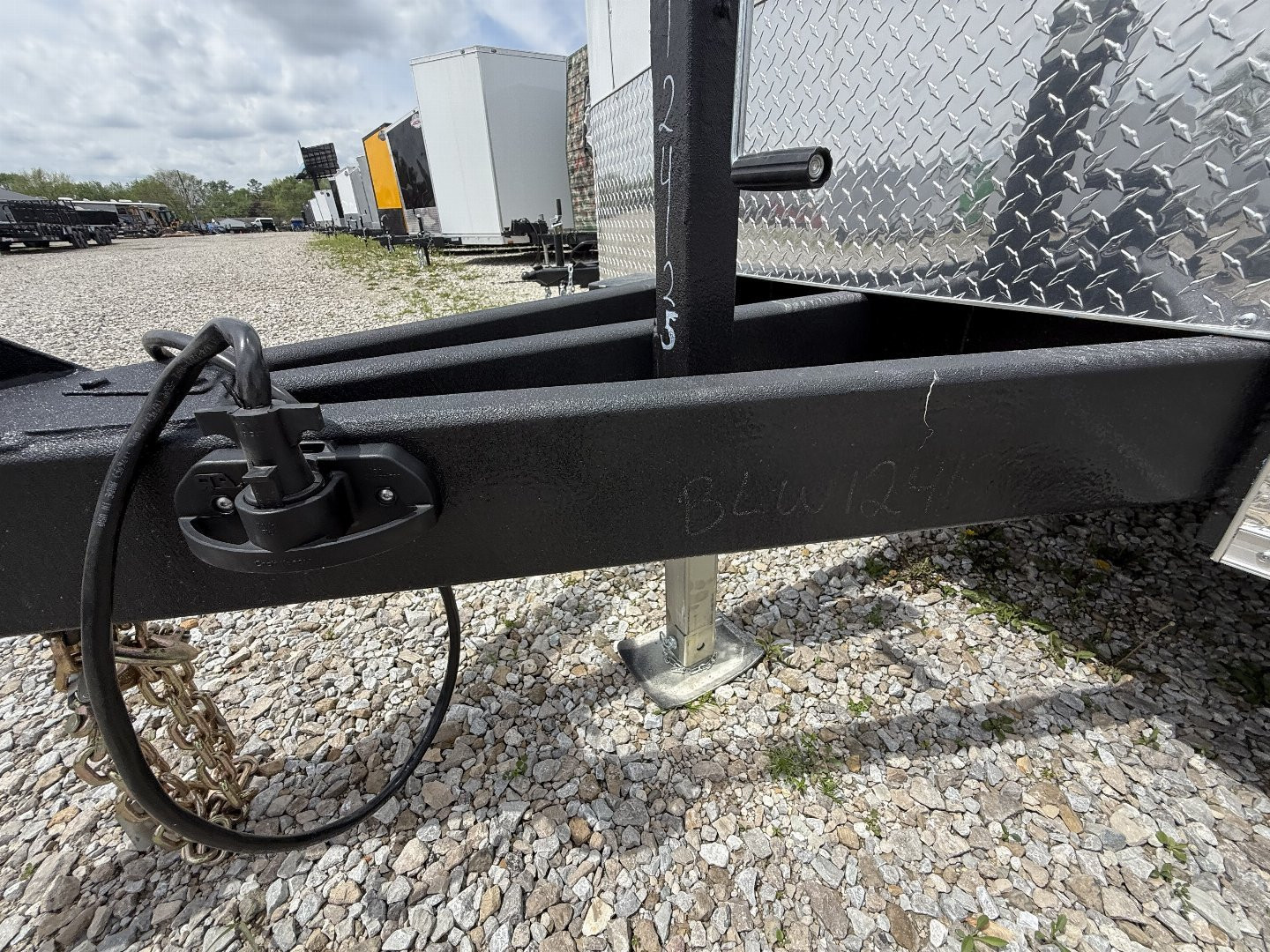 New 2025 Cargo Mate BL8520TA5-24 Cargo / Enclosed Trailer 102X20 TA DOUBLE DOOR (GVW:14000) WHITE