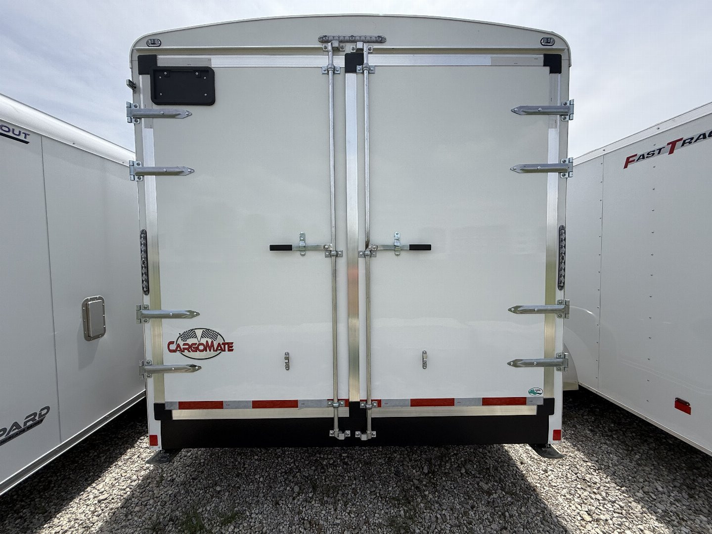 New 2025 Cargo Mate BL8520TA5-24 Cargo / Enclosed Trailer 102X20 TA DOUBLE DOOR (GVW:14000) WHITE