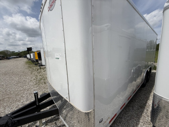 New 2025 Cargo Mate BL8520TA5-24 Cargo / Enclosed Trailer 102X20 TA DOUBLE DOOR (GVW:14000) WHITE