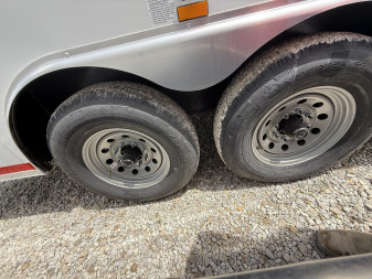 New 2025 Cargo Mate BL8520TA5-24 Cargo / Enclosed Trailer 102X20 TA DOUBLE DOOR (GVW:14000) WHITE