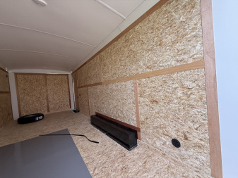 New 2025 Cargo Mate BL8520TA5-24 Cargo / Enclosed Trailer 102X20 TA DOUBLE DOOR (GVW:14000) WHITE