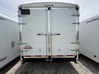 New 2025 Cargo Mate BL8520TA5-24 Cargo / Enclosed Trailer 102X20 TA DOUBLE DOOR (GVW:14000) WHITE
