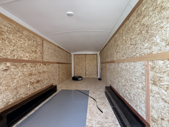 New 2025 Cargo Mate BL8520TA5-24 Cargo / Enclosed Trailer 102X20 TA DOUBLE DOOR (GVW:14000) WHITE