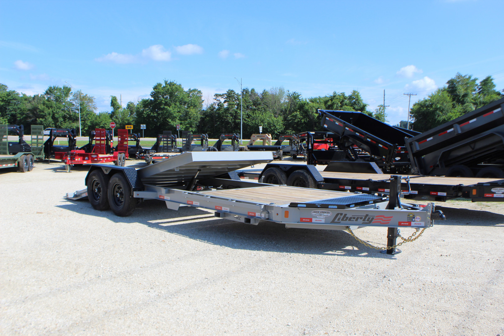 New 2025 Liberty LT 22' Gravity Tilt Trailer