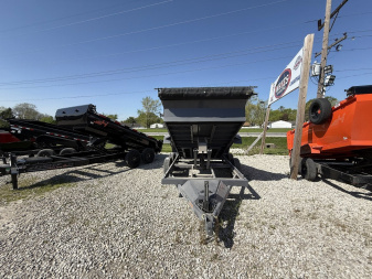 New 2025 RAWMAXX MDX12BP10K Dump Trailer 77x12 TA (GVW:10000) SHADOW GRAY
