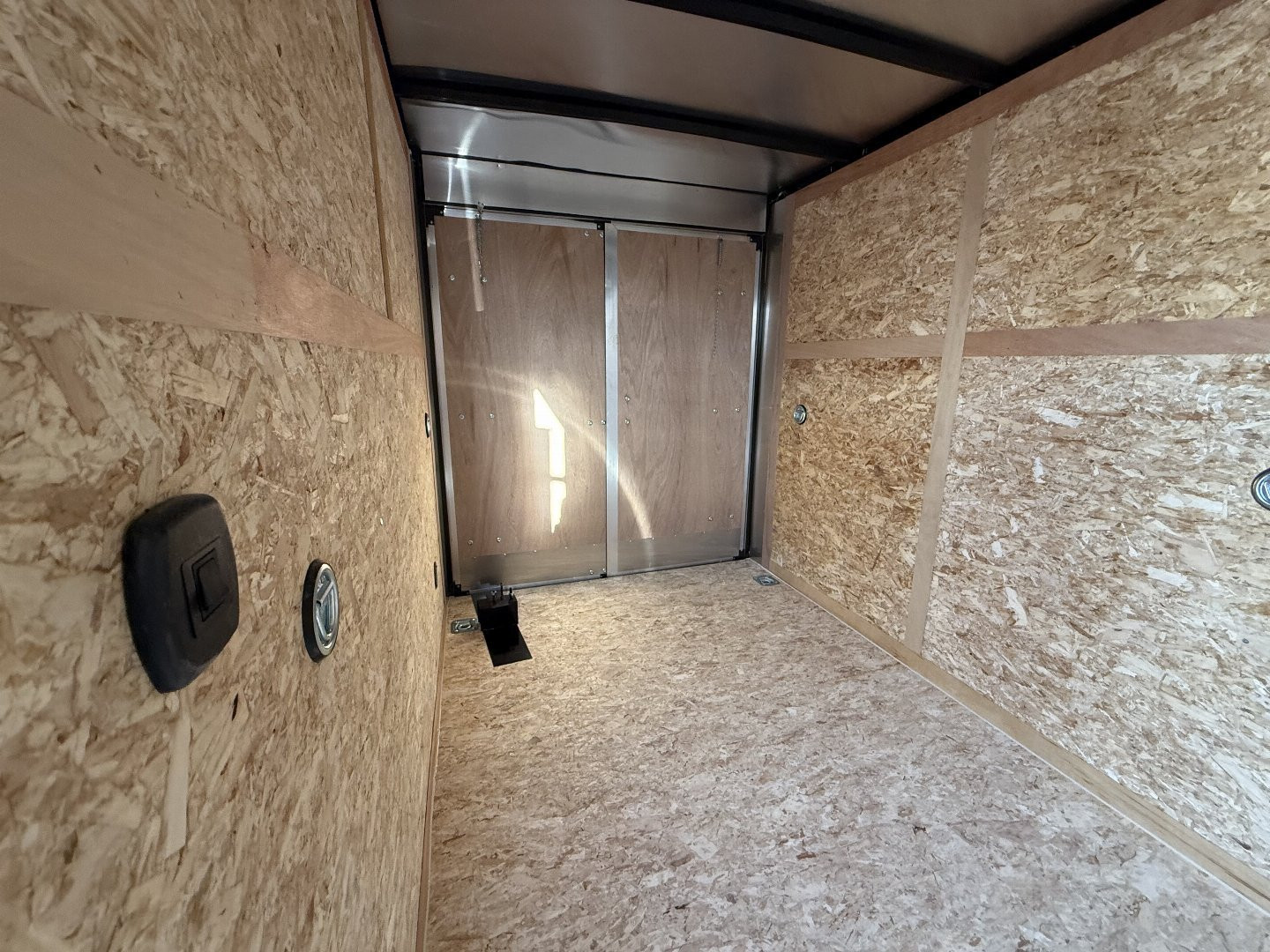 New 2025 Haulin Trailers HLAFT612SA Cargo / Enclosed Trailer 6X12 SA DOUBLE DOOR (GVW:2990) WHITE