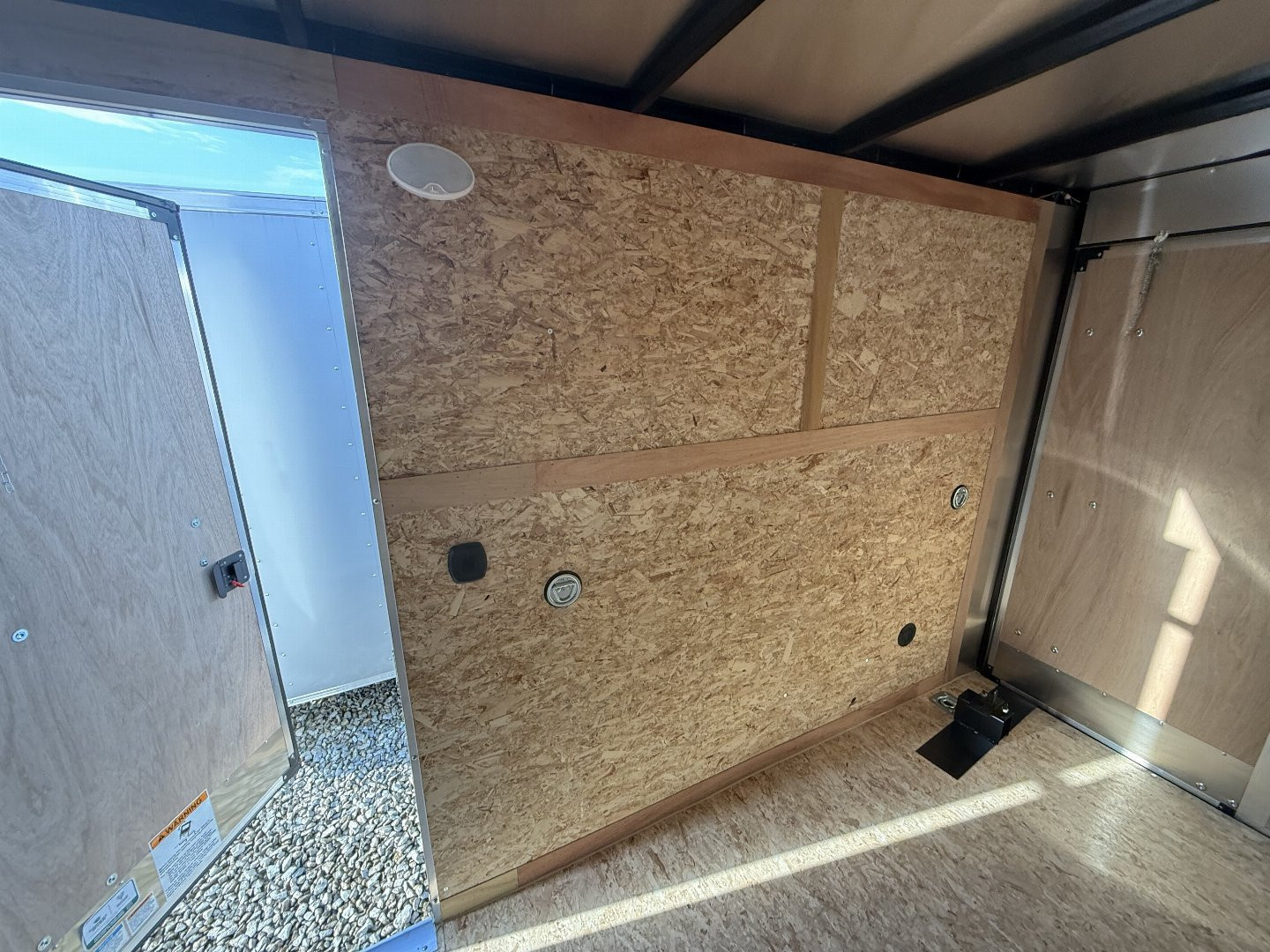 New 2025 Haulin Trailers HLAFT612SA Cargo / Enclosed Trailer 6X12 SA DOUBLE DOOR (GVW:2990) WHITE