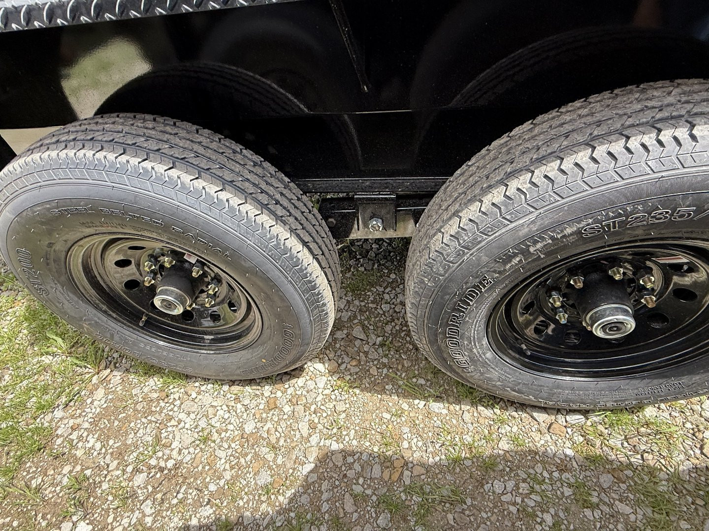 New 2025 PJ Trailers DM162 Dump Trailer 83x16 TA (GVW:14000) BLACK