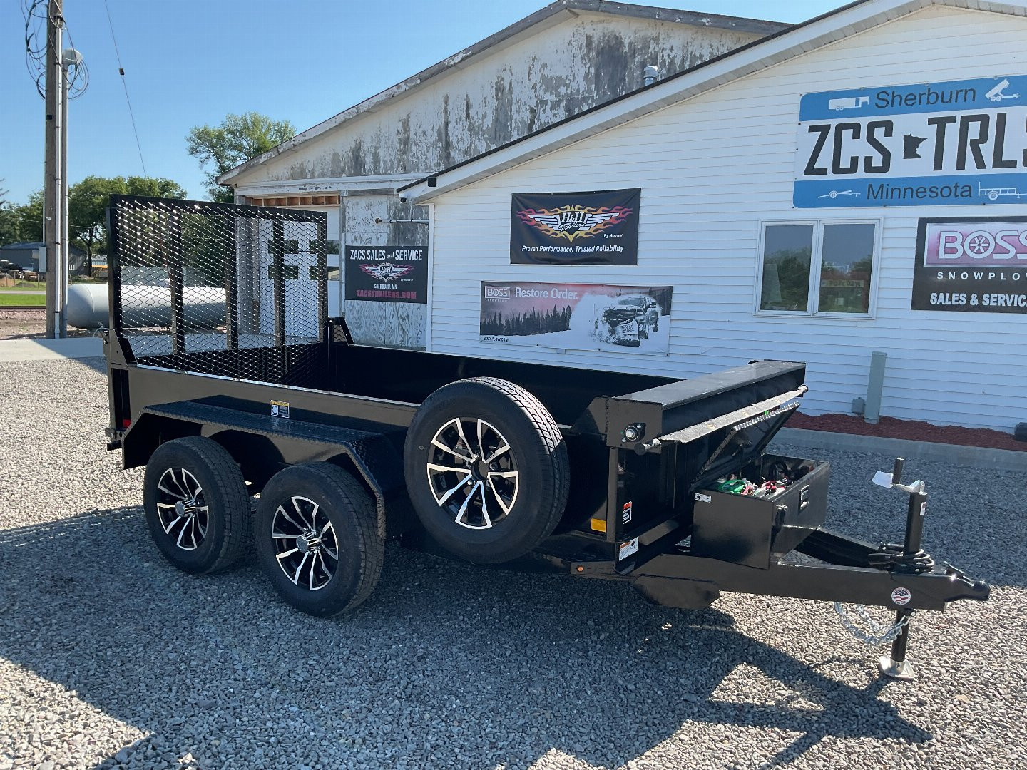 New 2025 H&H Trailers H6210UD-15-070 Dump Trailer