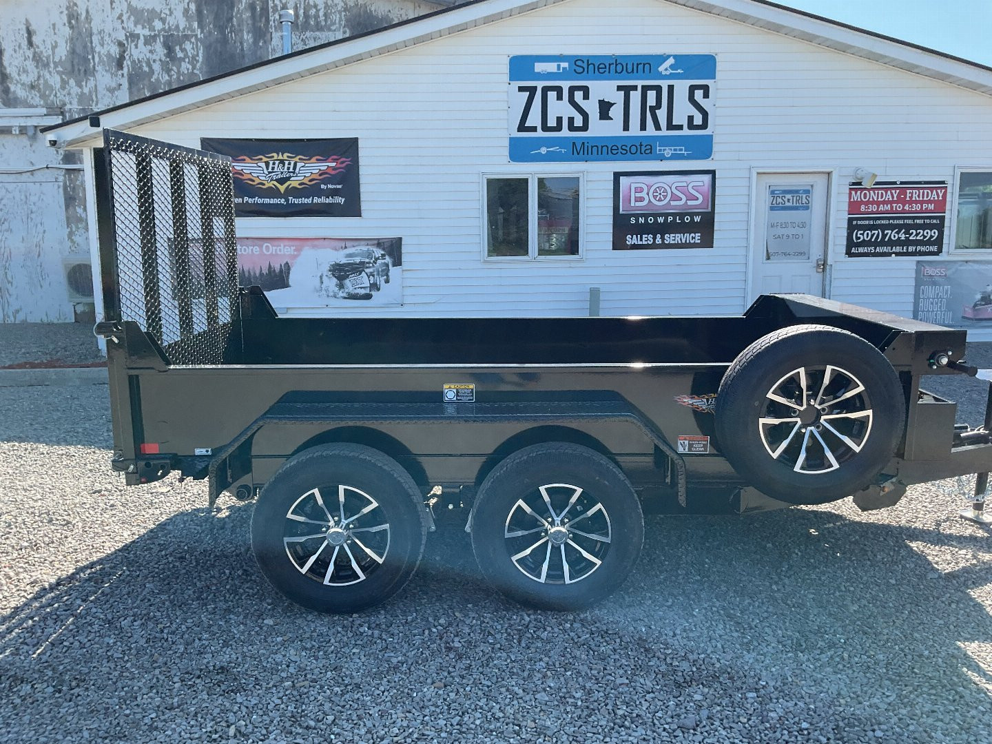 New 2025 H&H Trailers H6210UD-15-070 Dump Trailer