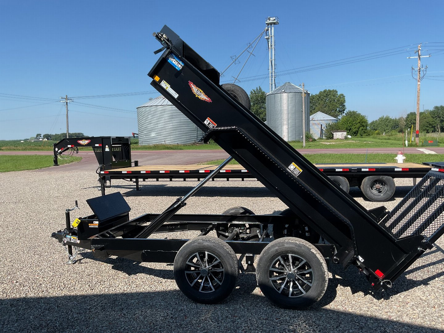 New 2025 H&H Trailers H6210UD-15-070 Dump Trailer