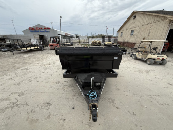 New 2025 PJ Trailers Dump Trailer 72X12 TA (GVW:9899)BLACK