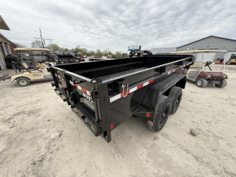 New 2025 PJ Trailers Dump Trailer 72X12 TA (GVW:9899)BLACK