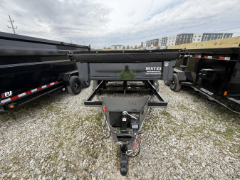 New 2025 Liberty LD10K72X12C5 Dump Trailer 72X12 TA (GVW:9990) MIDNIGHT BLACK