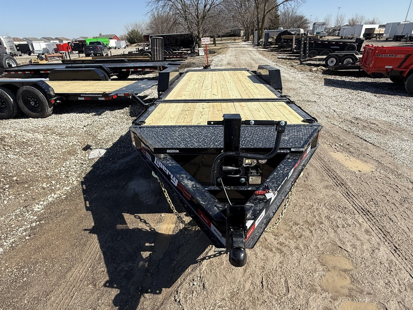 New 2025 LIBERTY LT14K83X22SPB8WF Tilt Trailer 83X22 TA PARTIAL (GVW:14000) SIERRA VERDE