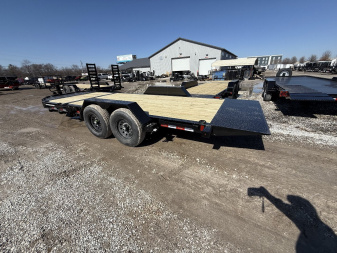 New 2025 LIBERTY LT14K83X22SPB8WF Tilt Trailer 83X22 TA PARTIAL (GVW:14000) SIERRA VERDE