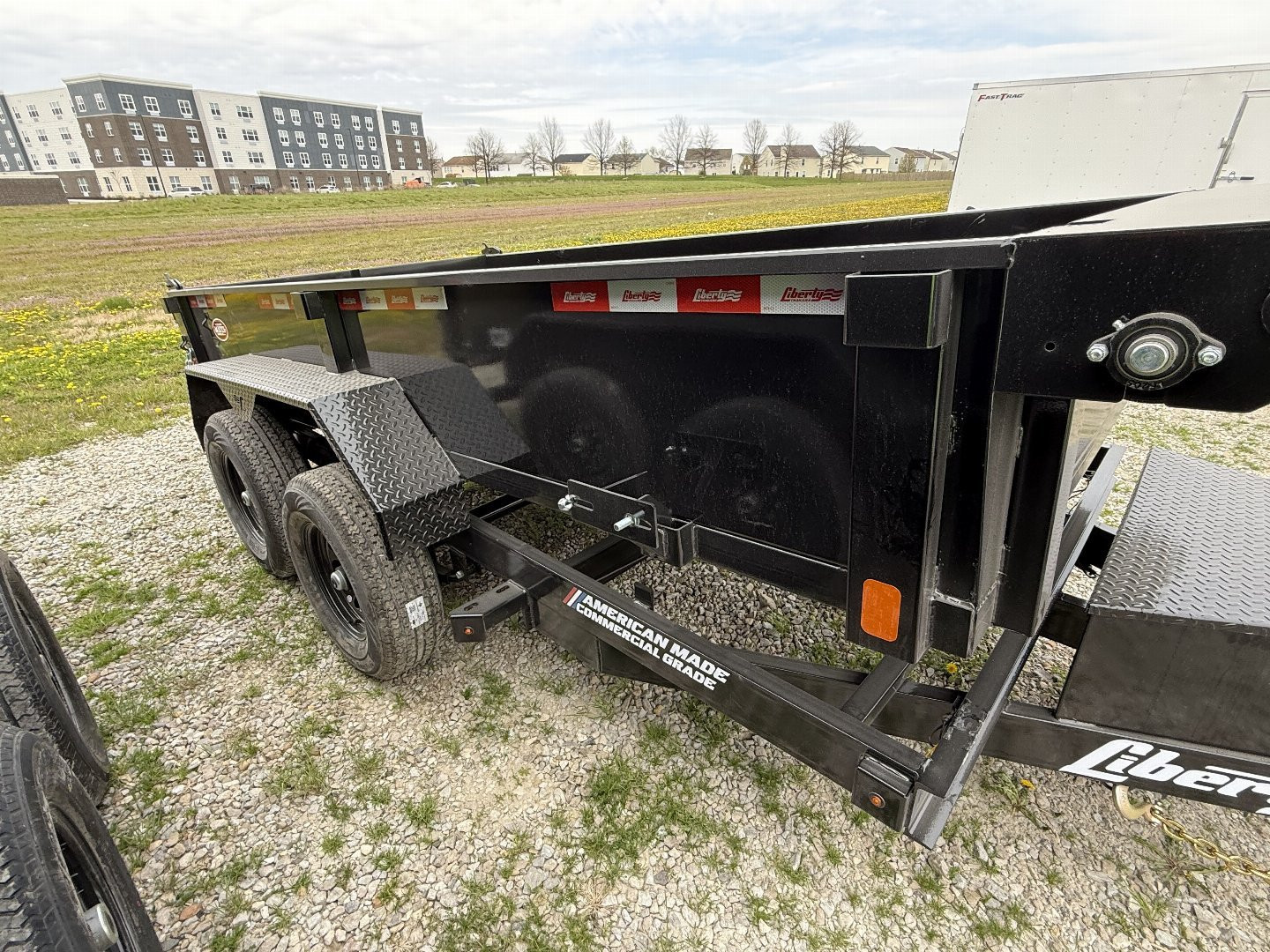 New 2025 Liberty LD10K72X12C5 Dump Trailer 72X12 TA (GVW:9990) MIDNIGHT BLACK