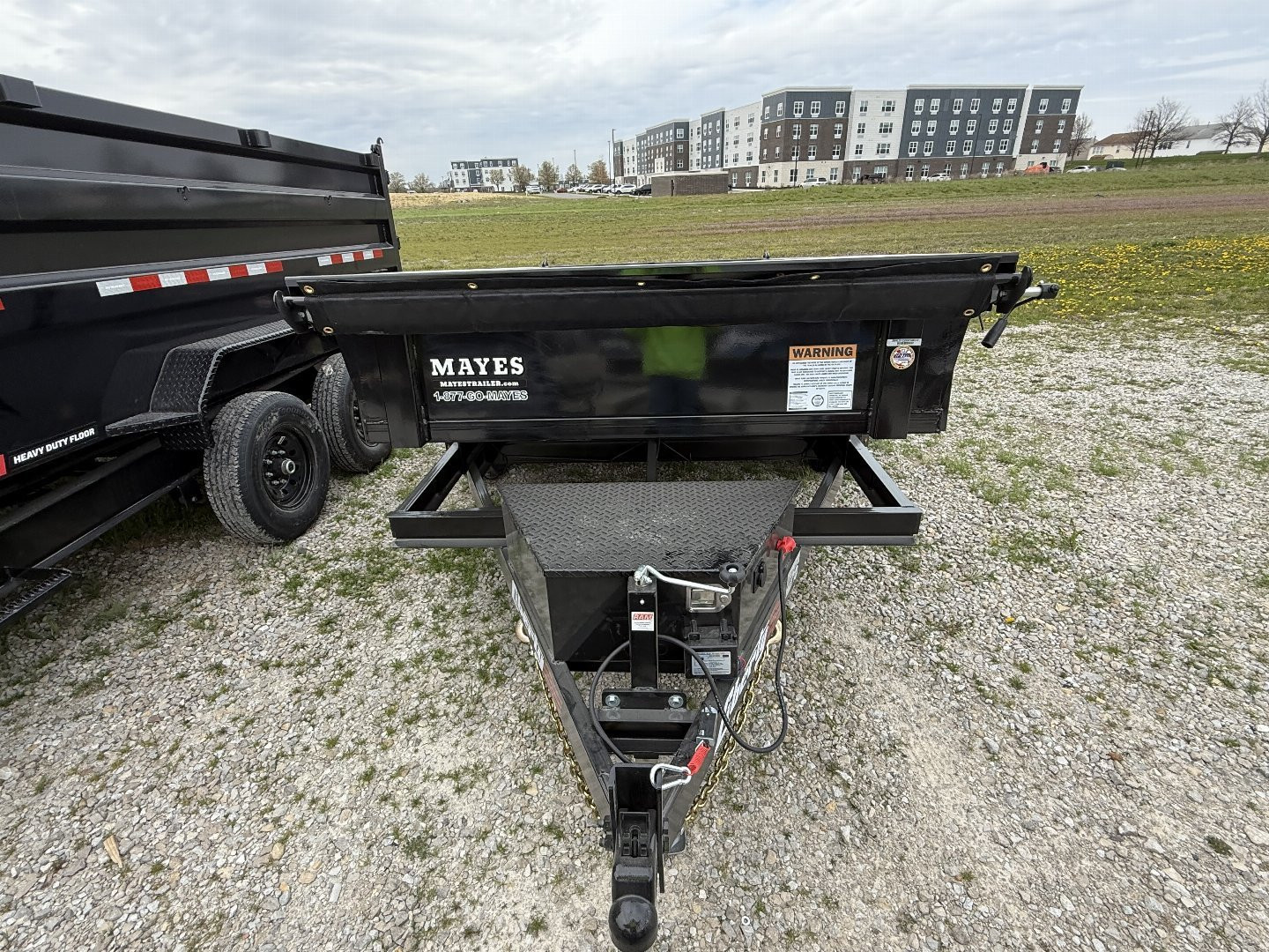 New 2025 Liberty LD10K72X12C5 Dump Trailer 72X12 TA (GVW:9990) MIDNIGHT BLACK