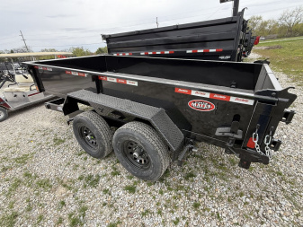 New 2025 Liberty LD10K72X12C5 Dump Trailer 72X12 TA (GVW:9990) MIDNIGHT BLACK