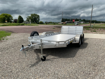 New 2026 Aluma 7814TA-BT Landscape Trailer
