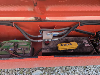 New 2024 HORIZON TRAILERS HZXGN-3X20 10K Dump Trailer 83X20 36" SIDES (GVW:22400) ORANGE