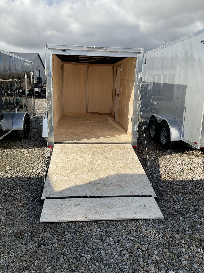 New 2025 RC Trailers MWT6X12SA Cargo / Enclosed Trailer SA RAMP DOOR(GVW:2990)WHITE