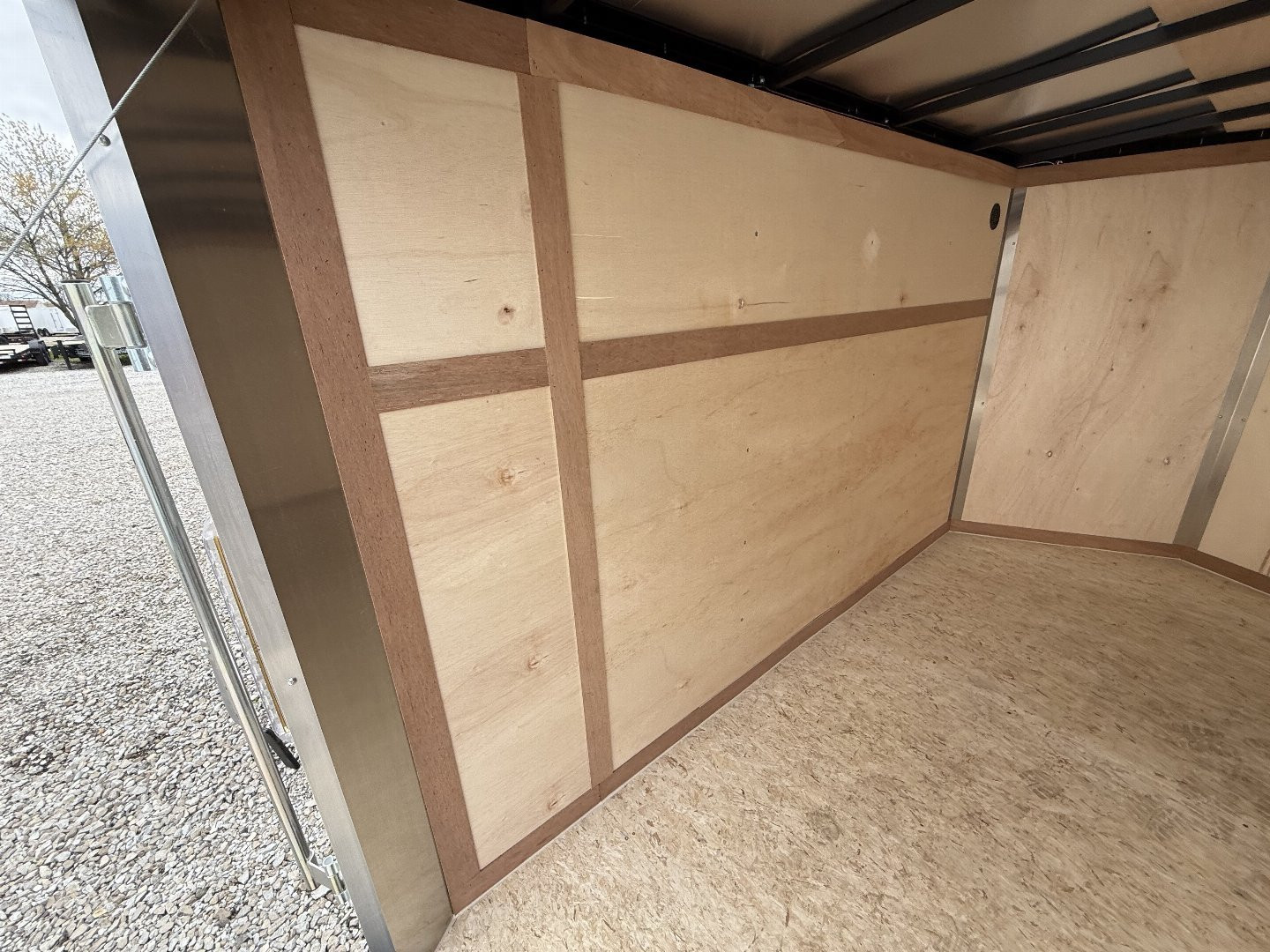 New 2025 RC Trailers MWT6X10SA Cargo / Enclosed Trailer 6X10 SA RAMP DOOR(GVW:2990)SILVER