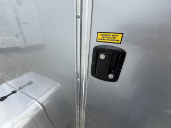 New 2025 RC Trailers MWT6X10SA Cargo / Enclosed Trailer 6X10 SA RAMP DOOR(GVW:2990)SILVER