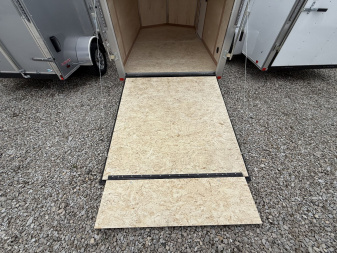 New 2025 RC Trailers MWT6X10SA Cargo / Enclosed Trailer 6X10 SA RAMP DOOR(GVW:2990)SILVER