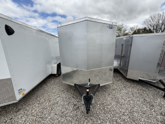 New 2025 RC Trailers MWT6X10SA Cargo / Enclosed Trailer 6X10 SA RAMP DOOR(GVW:2990)SILVER