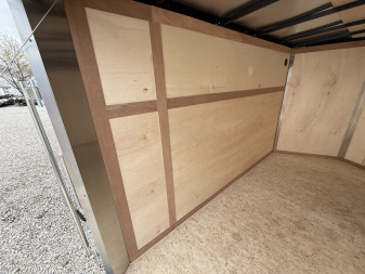 New 2025 RC Trailers MWT6X10SA Cargo / Enclosed Trailer 6X10 SA RAMP DOOR(GVW:2990)SILVER