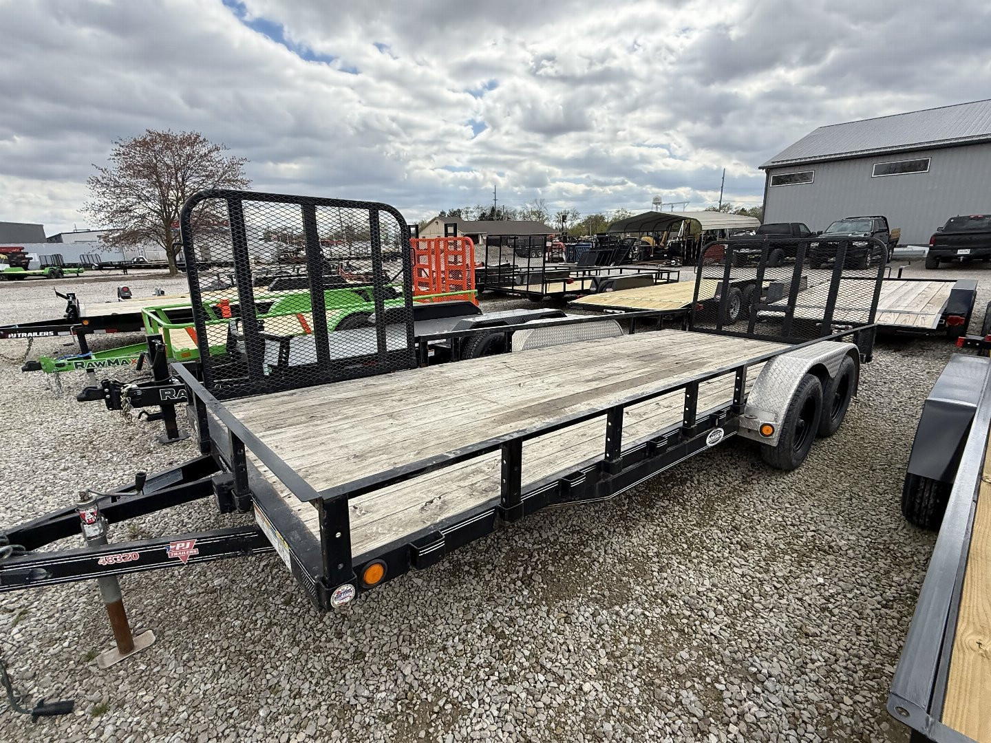Used USED 2020 PJ Trailers UL202 Utility Trailer 83x20 TA
