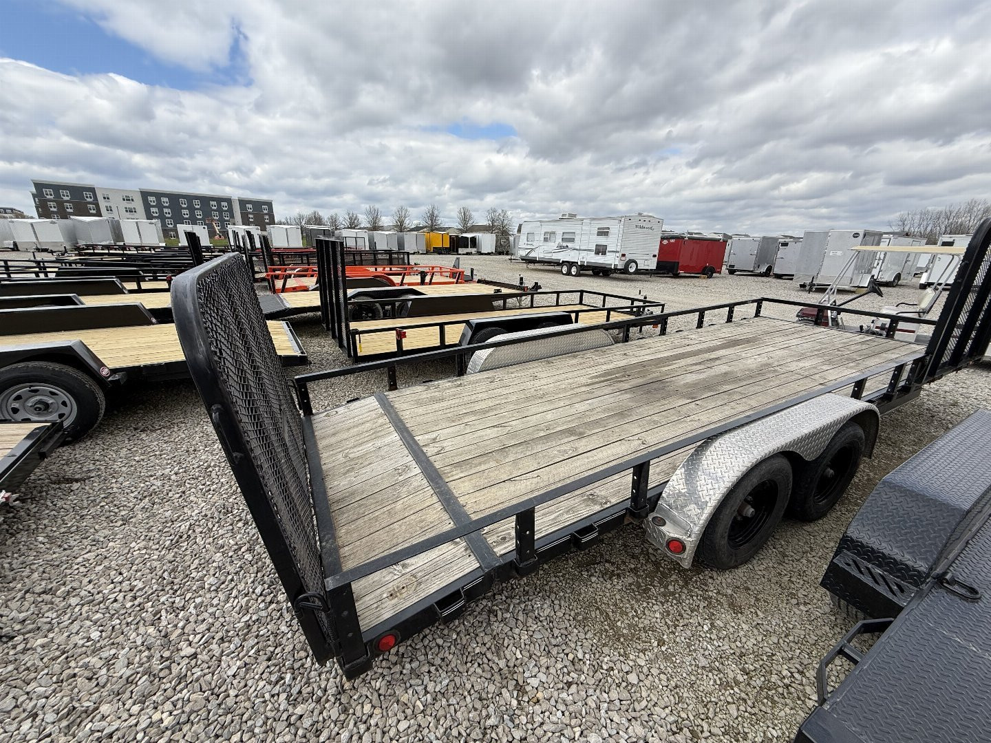 Used USED 2020 PJ Trailers UL202 Utility Trailer 83x20 TA