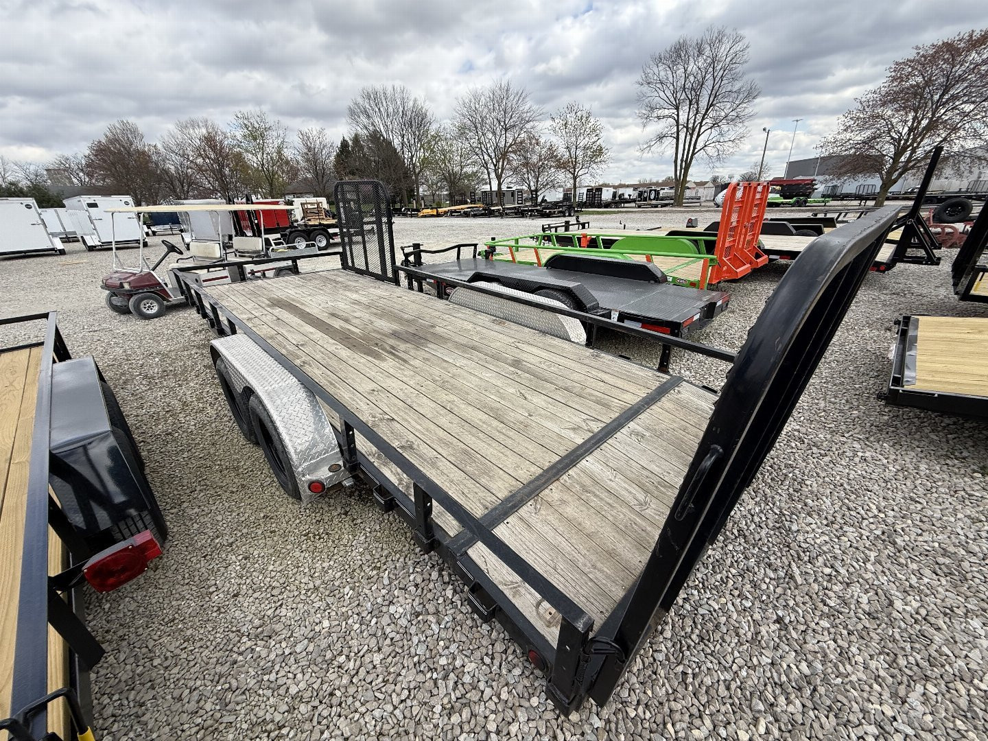 Used USED 2020 PJ Trailers UL202 Utility Trailer 83x20 TA