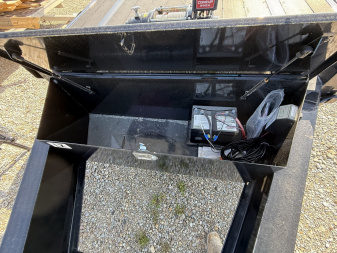 New 2024 PJ Trailers LX302 Flatbed Trailer 102X30 TA DOVETAIL W/ MONSTER RAMPS (GVW:16000) BLACK