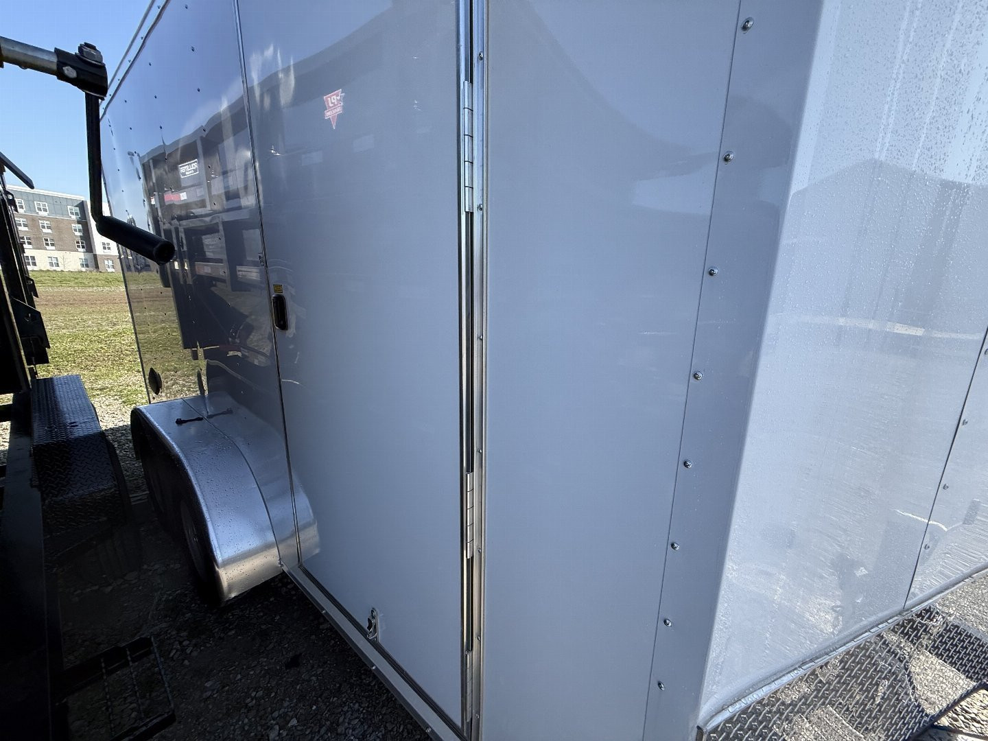 New 2025 RC Trailers MWT7X14TA2 Cargo / Enclosed Trailer 7X14 TA RAMP DOOR(GVW:7000) WHITE