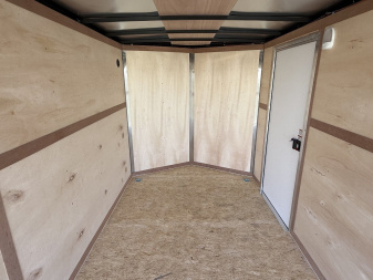 New 2025 RC Trailers MWT7X14TA2 Cargo / Enclosed Trailer 7X14 TA RAMP DOOR(GVW:7000) WHITE