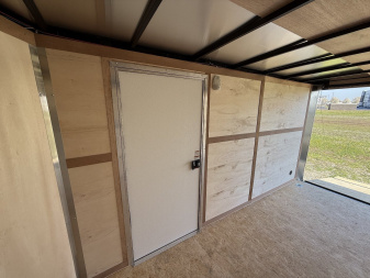 New 2025 RC Trailers MWT7X14TA2 Cargo / Enclosed Trailer 7X14 TA RAMP DOOR(GVW:7000) WHITE