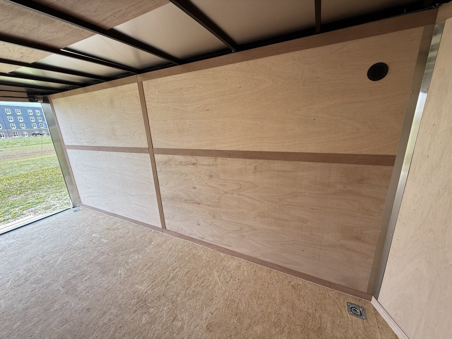 New 2025 RC Trailers MWT7X16TA2 Cargo / Enclosed Trailer 7X16 TA RAMP DOOR(GVW:7000) BLACK