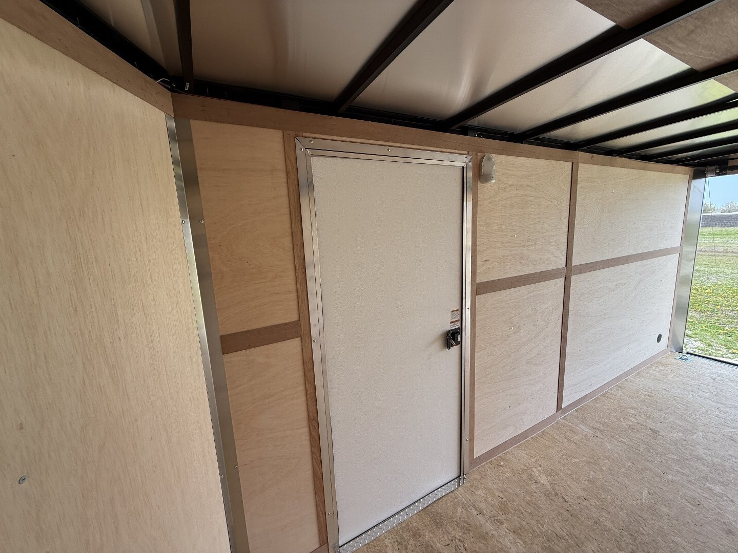 New 2025 RC Trailers MWT7X16TA2 Cargo / Enclosed Trailer 7X16 TA RAMP DOOR(GVW:7000) BLACK