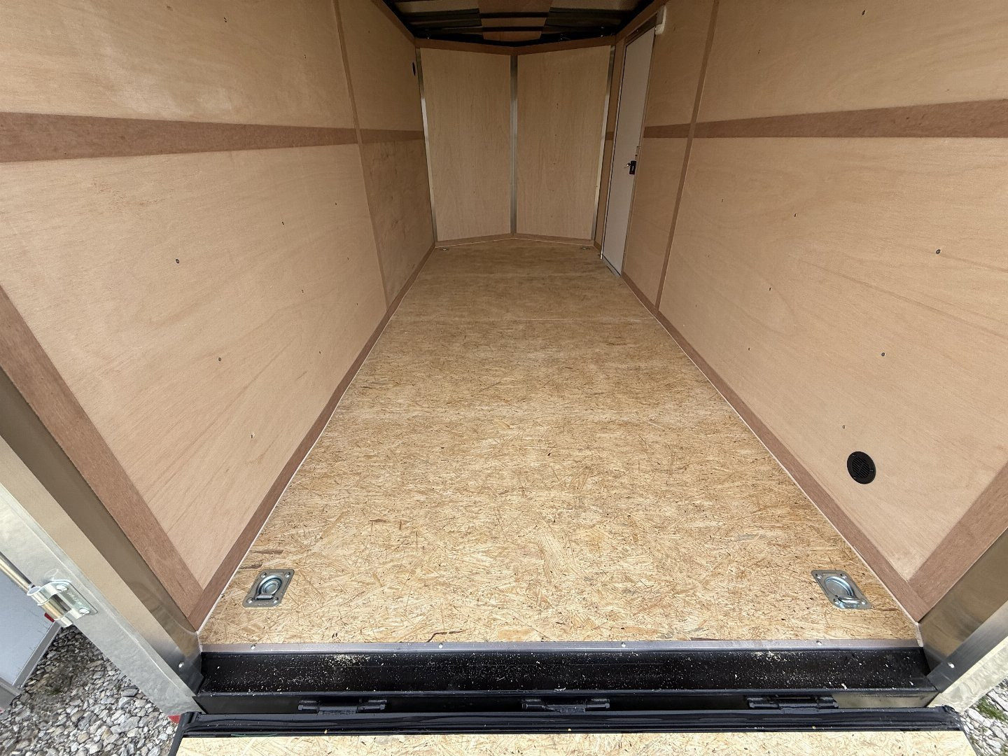 New 2025 RC Trailers MWT7X16TA2 Cargo / Enclosed Trailer 7X16 TA RAMP DOOR(GVW:7000) BLACK