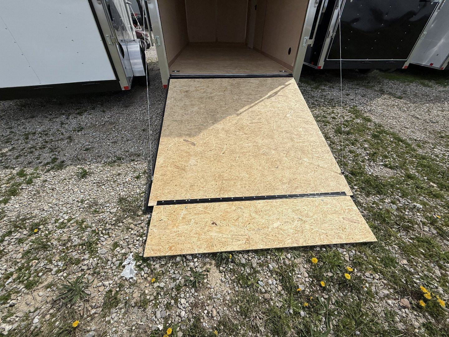 New 2025 RC Trailers MWT7X16TA2 Cargo / Enclosed Trailer 7X16 TA RAMP DOOR(GVW:7000) BLACK