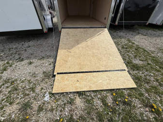 New 2025 RC Trailers MWT7X16TA2 Cargo / Enclosed Trailer 7X16 TA RAMP DOOR(GVW:7000) BLACK